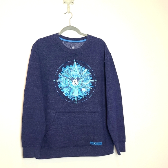 Disney Tops - Disney Parks Walt Disney World Discover The Magic Compass Graphic Sweats…